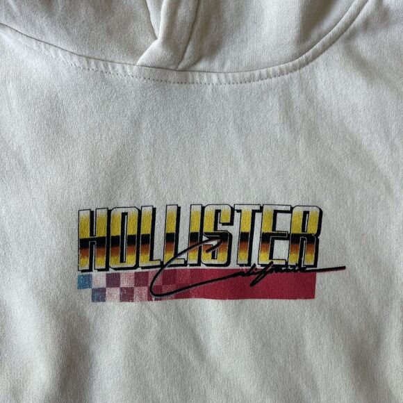 Men's‎ Hollister Long Sleeve 1999 Los Angeles Racing Hoodie Size Medium M NASCAR - Picture 5 of 6